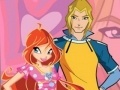 խաղ Winx Love: Round Puzzle - Happy Valentine`s Day