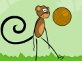 խաղ Monkey Kick Off