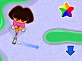 խաղ Dora and mini-golf