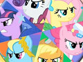 խաղ Pony Round Puzzle