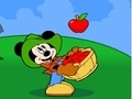 խաղ Mickey's Apple Plantation