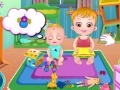 խաղ Baby Hazel sibling care