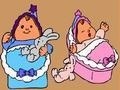 խաղ Online coloring baby twins