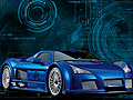 խաղ Blue Demon Car