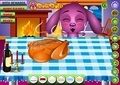 խաղ Toto Cooks a Turkey