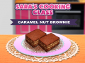 խաղ Sara`s Cooking Class Caramel Nut Brownie