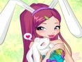 խաղ Winx Bunny Style: Round Puzzle