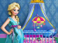 խաղ Pregnant Elsa Baby Room Decor 