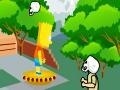 խաղ Bart Simpson Zombie