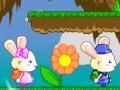 խաղ Rabbits and bubbles