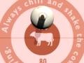 խաղ Brown cow Curling
