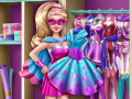 խաղ Superhero Doll Closet  