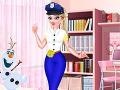 խաղ Elsa Police Style