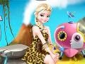 խաղ Elsa Time Travel Phreistoric Age