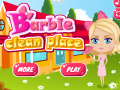 խաղ Barbie Clean Place
