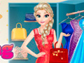 խաղ Elsa Dressing Room