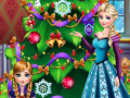 խաղ Frozen Christmas Tree Design