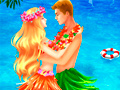 խաղ Hawaii Beach Kissing