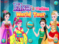 խաղ Elsa's Fashion World Tour  