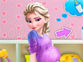 խաղ Elsa Baby Birth Caring