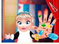 խաղ Baby Elsa Hand Doctor