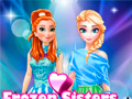 խաղ Frozen Sisters Facebook Fashion