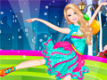 խաղ Barbie Ice Dancer Princess Dress Up