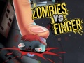 խաղ Zombies vs Finger