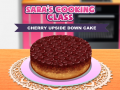 խաղ Sara’s Cooking Class: Cherry Upside Down Cake