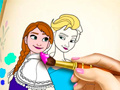 խաղ Ice Kingdom Coloring Book