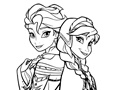 խաղ Frozen Coloring For Kids
