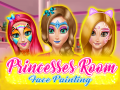 խաղ Princesses Room Face Painting
