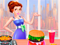 խաղ Dede Burger Fun