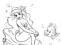 խաղ Mermaid: Coloring For Kids