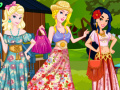խաղ Princess Team Bohemian