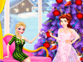 խաղ Girls Christmas Party Prep