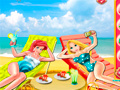 խաղ Princesses Perfect Tanning
