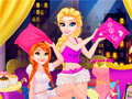 խաղ Ellie and Annie Pijama Party
