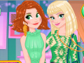 խաղ Frozen Sisters Color of the Year