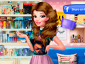 խաղ Princess Books And Fashion