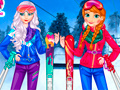 խաղ Princesses At Ski