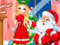 խաղ Santa's Daughter Home Alone