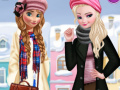 խաղ Winter Fashion Street Snap