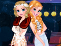 խաղ Anna and Elsa Cocktail Dresses