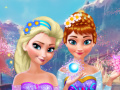 խաղ Anna and Elsa Makeover