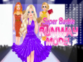 խաղ Super Barbie Runway Model