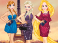 խաղ Princesses Paris Holiday