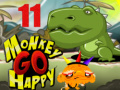 խաղ Monkey Go Happy Stage 11