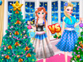խաղ Ellie VS Annie Christmas Tree