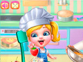 խաղ Cindy Cooking Cupcakes